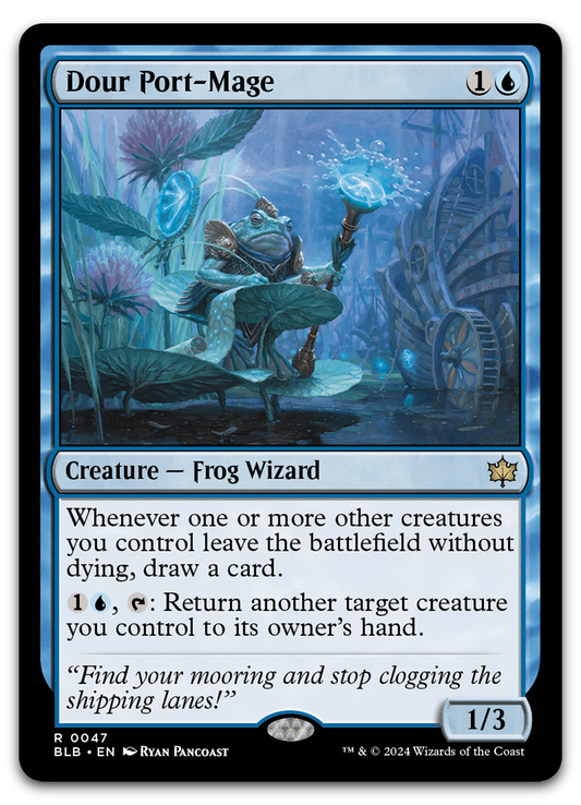 Dour Port-Mage (Bloomburrow)