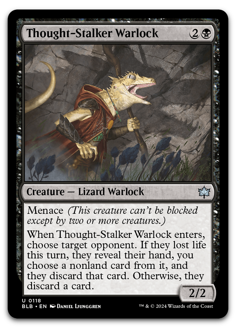 Thought-Stalker Warlock (Bloomburrow)