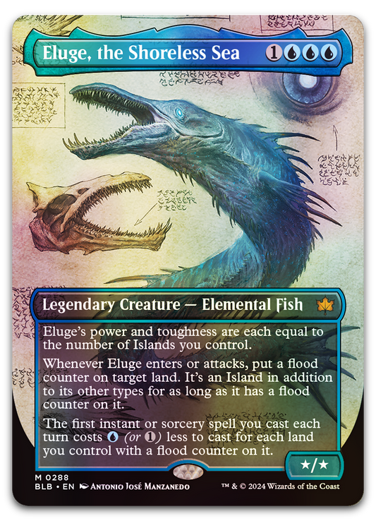 Eluge, the Shoreless Sea (Borderless) (Bloomburrow)