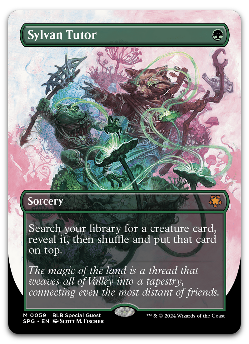 Sylvan Tutor (Borderless) (Special Guests)