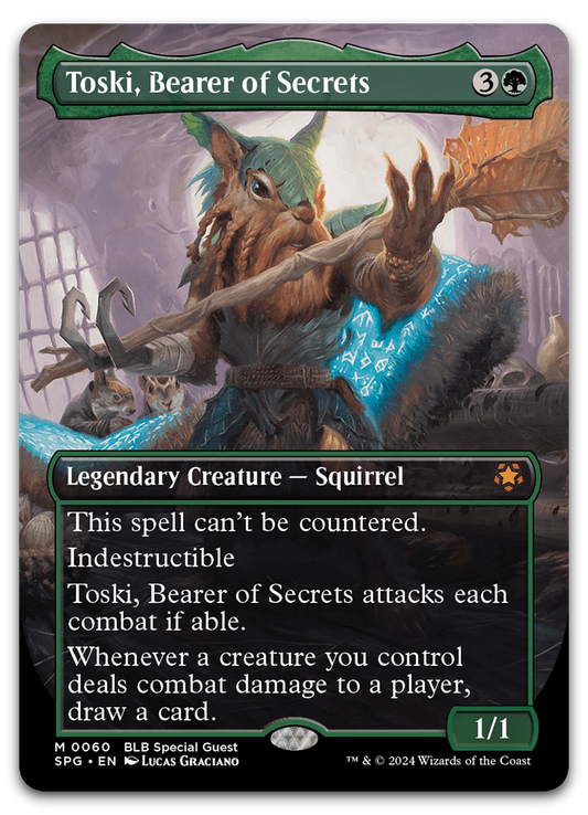 Toski, Bearer of Secrets (Borderless) (Special Guests)
