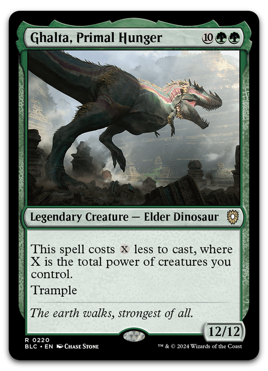 Ghalta, Primal Hunger (Commander: Bloomburrow)