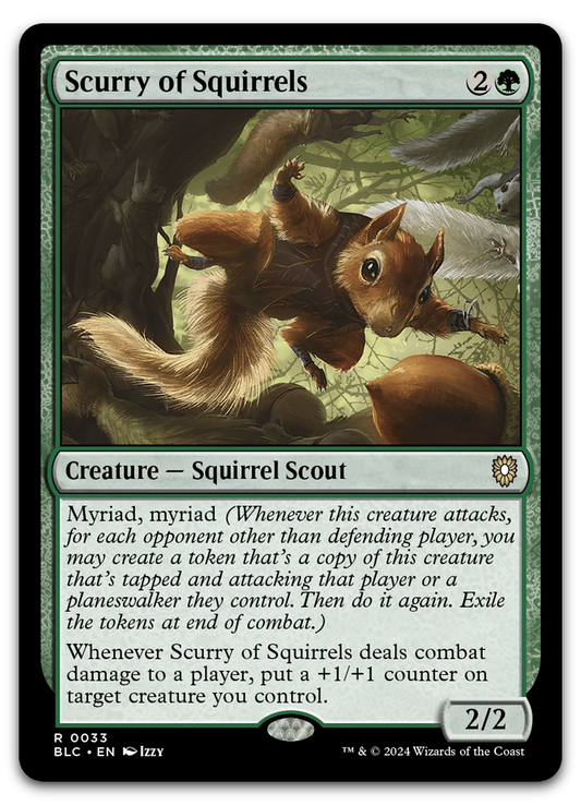 Scurry of Squirrels (Commander: Bloomburrow)