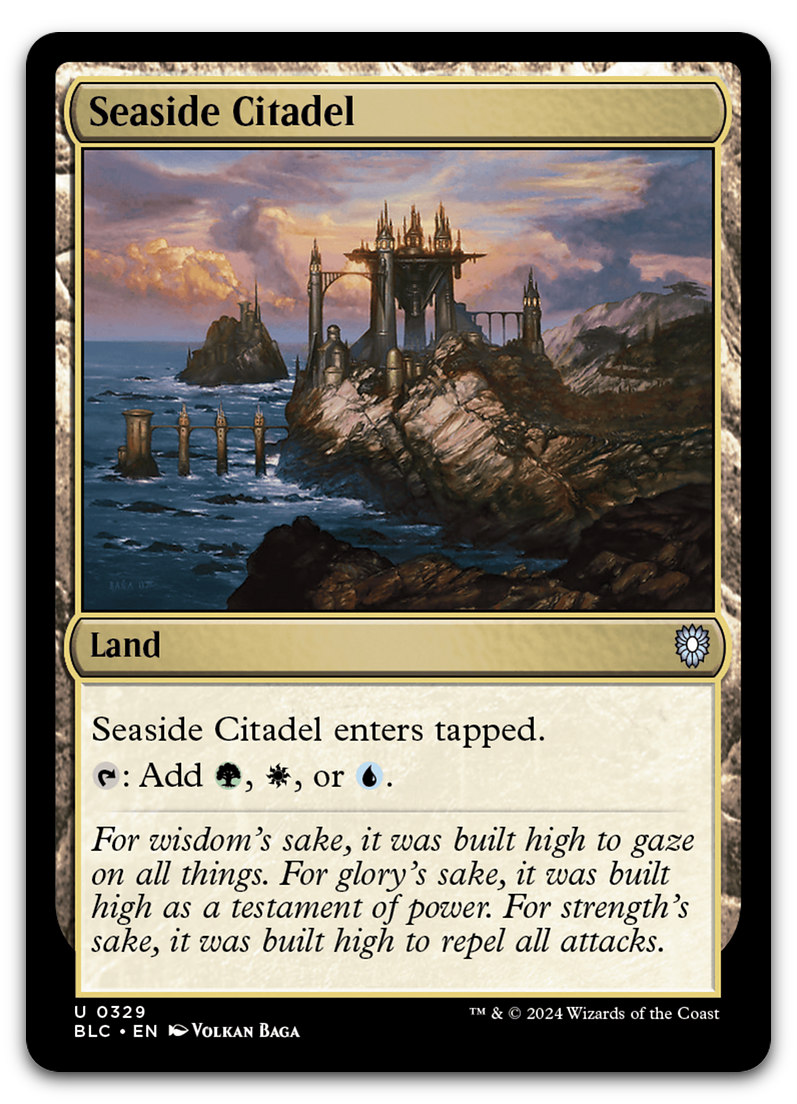 Seaside Citadel (Commander: Bloomburrow)