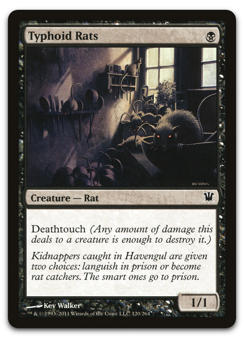 Typhoid Rats (Innistrad)