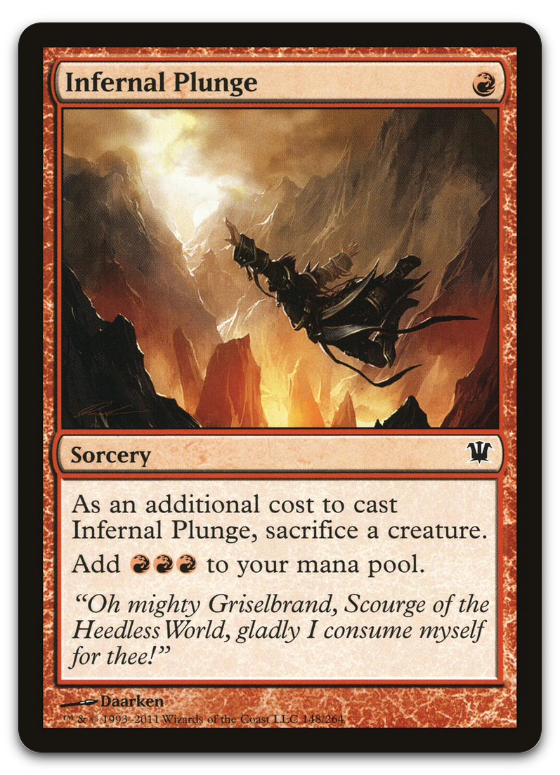 Infernal Plunge (Innistrad)
