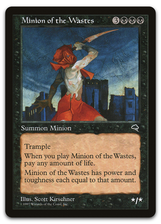 Minion of the Wastes (Tempest)