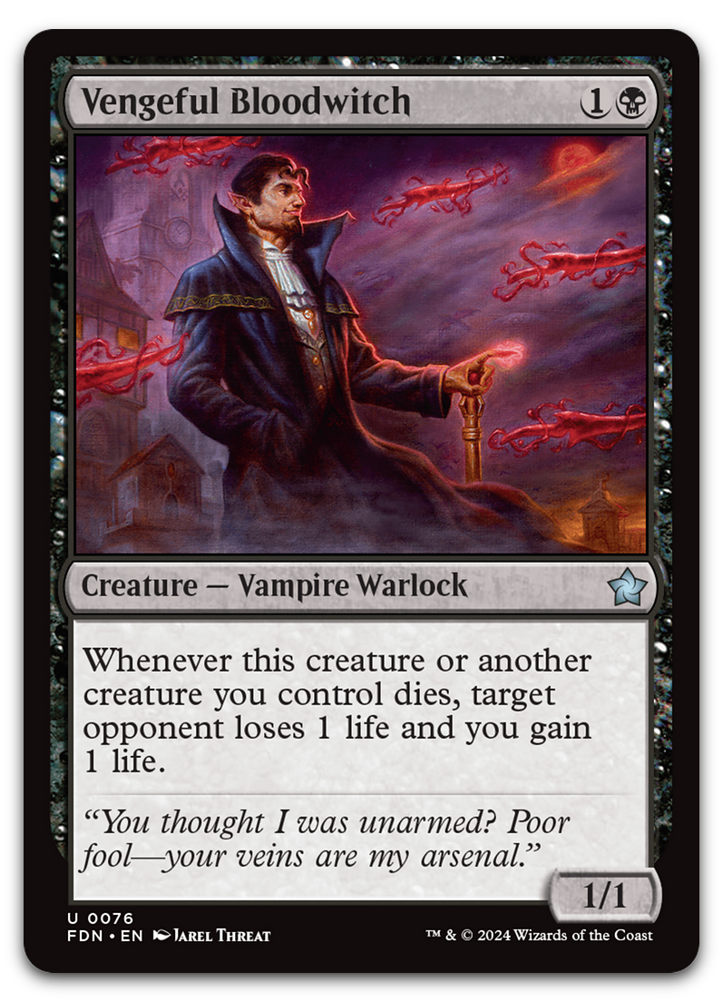 Vengeful Bloodwitch (Foundations)