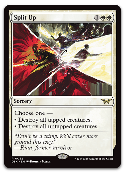 Split Up (Duskmourn: House of Horror)