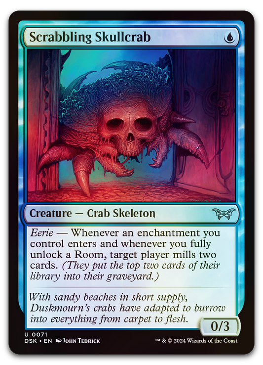 Scrabbling Skullcrab (Duskmourn: House of Horror)