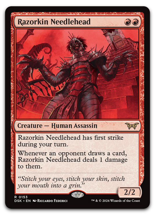 Razorkin Needlehead (Duskmourn: House of Horror)