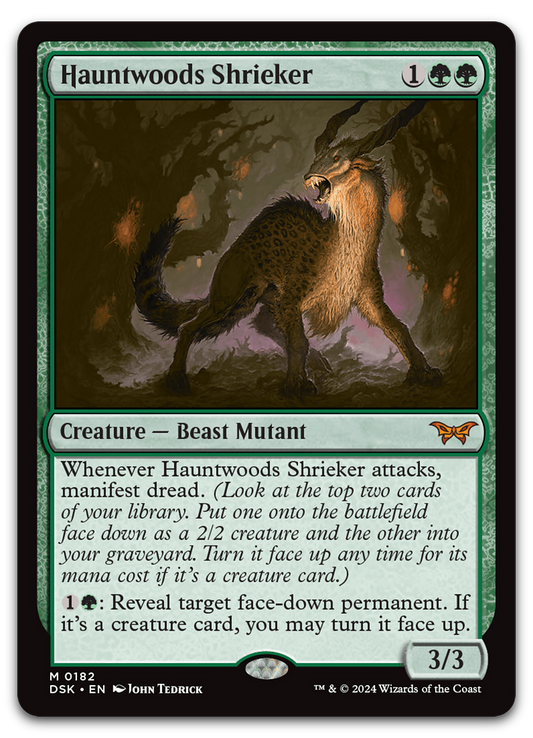 Hauntwoods Shrieker (Duskmourn: House of Horror)