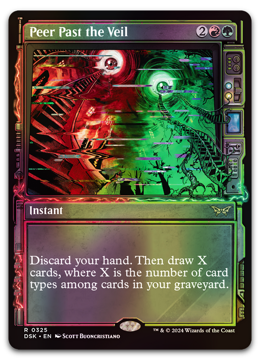 Peer Past the Veil (Showcase) (Duskmourn: House of Horror)