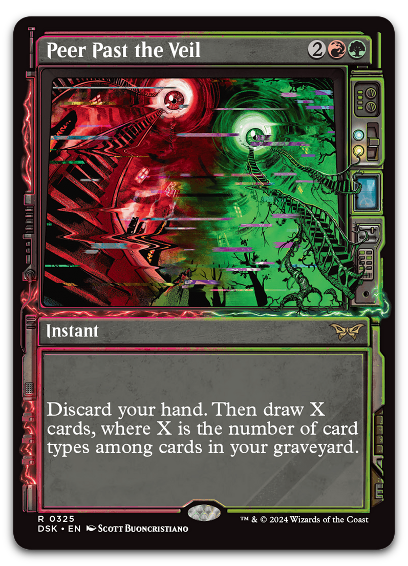 Peer Past the Veil (Showcase) (Duskmourn: House of Horror)