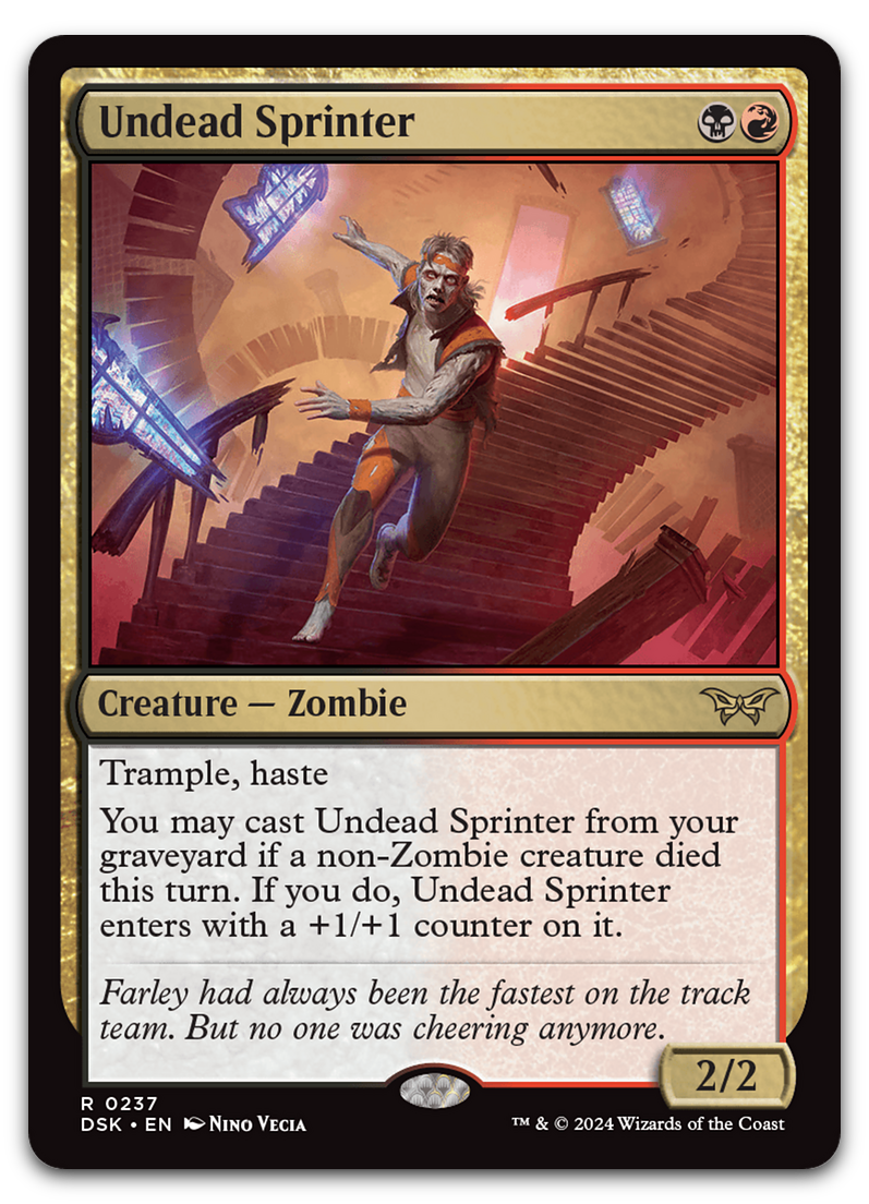 Undead Sprinter (Duskmourn: House of Horror)
