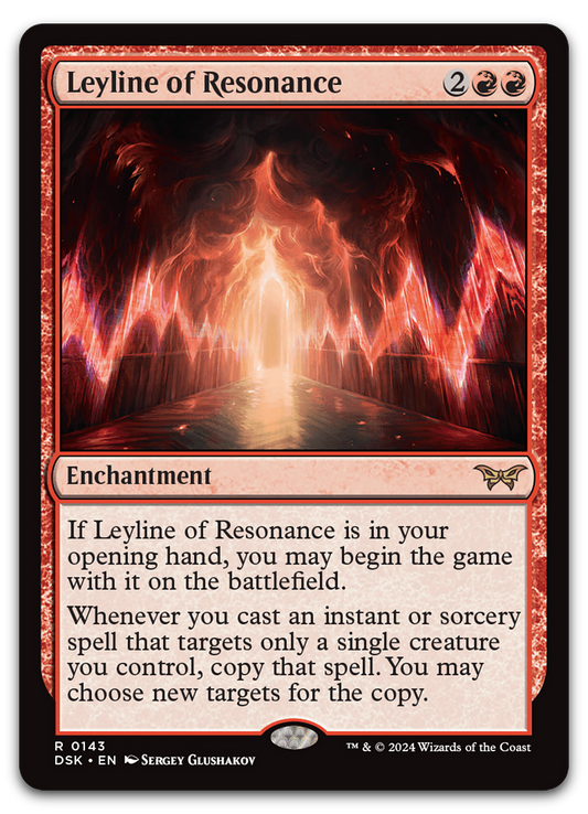 Leyline of Resonance (Duskmourn: House of Horror)