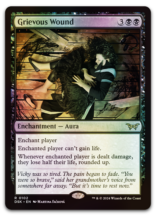 Grievous Wound (Duskmourn: House of Horror)