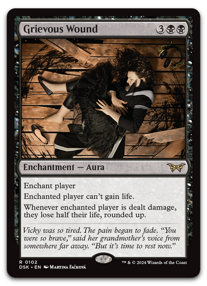 Grievous Wound (Duskmourn: House of Horror)