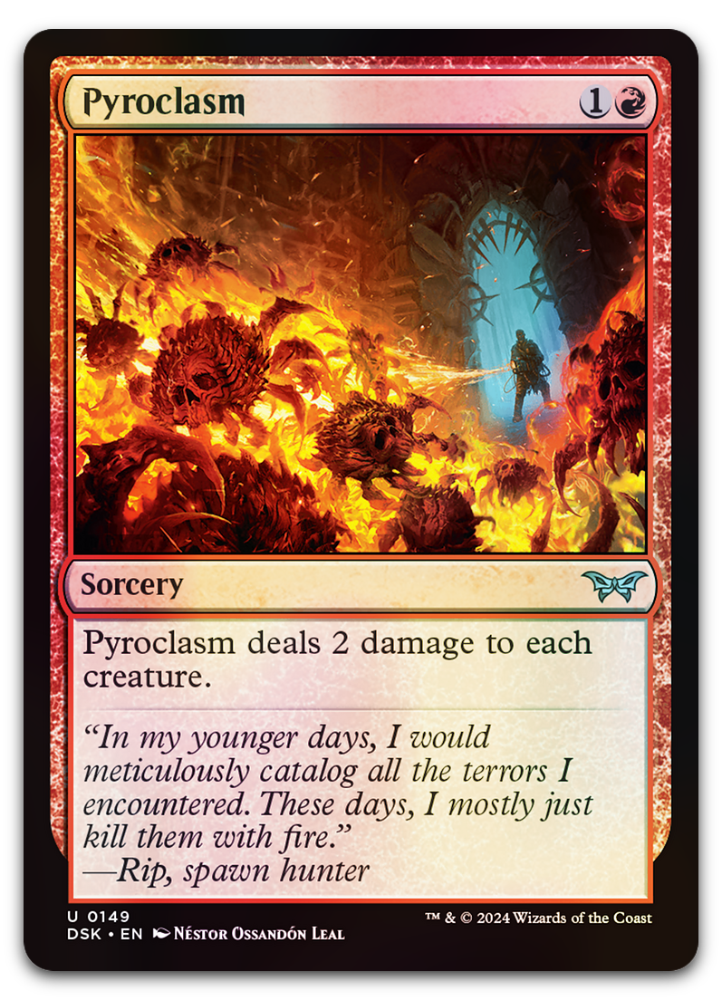 Pyroclasm (Duskmourn: House of Horror)