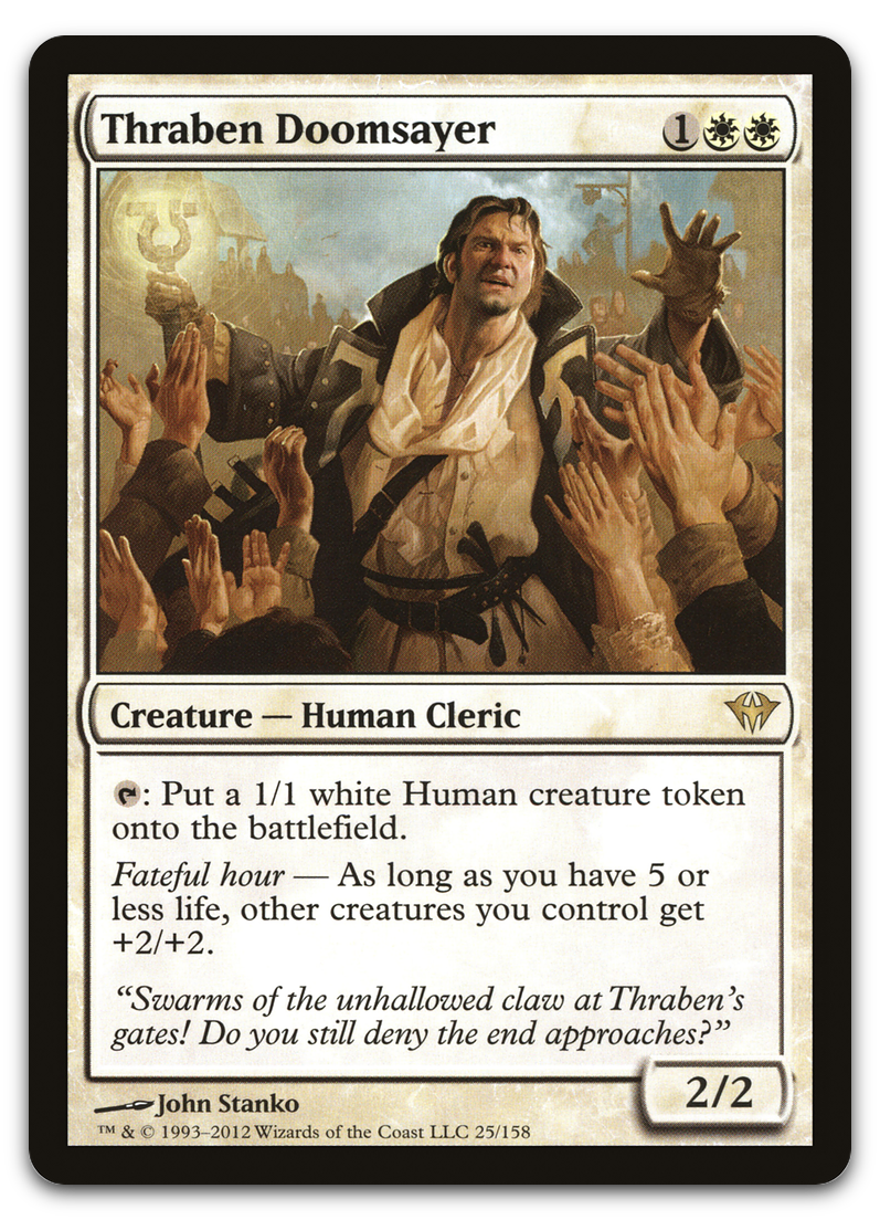 Thraben Doomsayer (Dark Ascension)