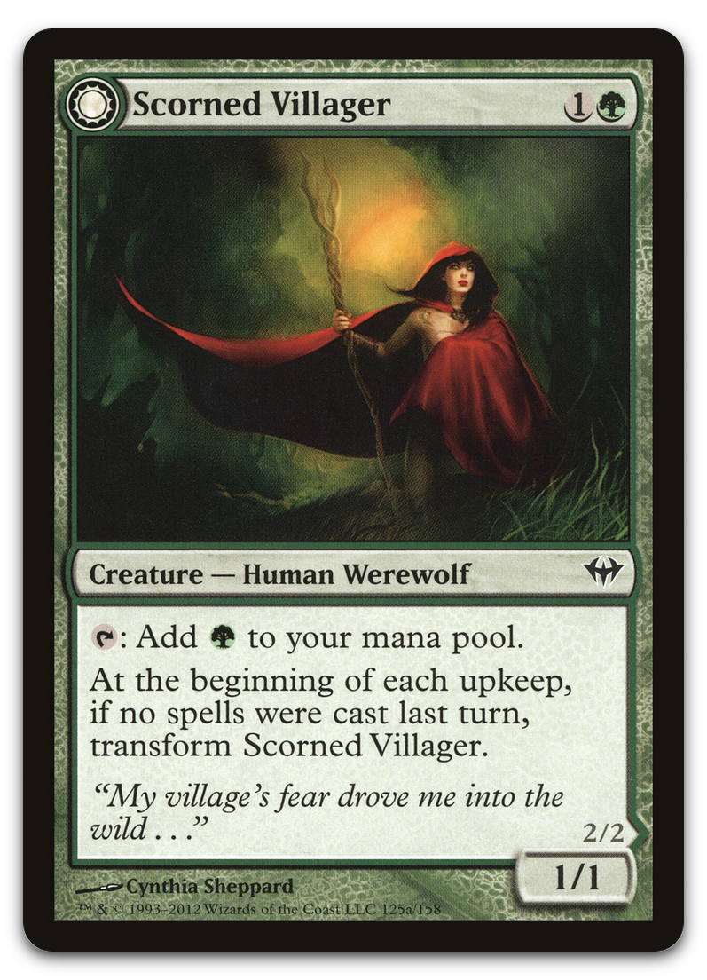 Scorned Villager (Dark Ascension)