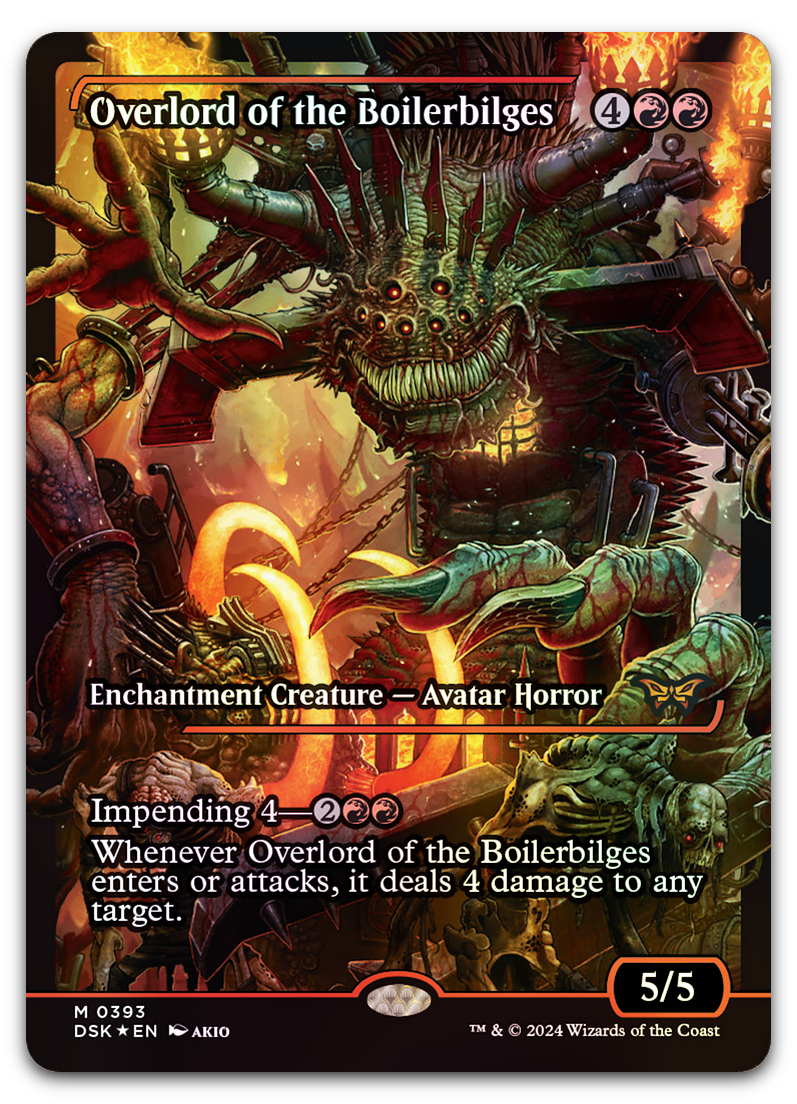 Overlord of the Boilerbilges (Showcase) (Duskmourn: House of Horror)