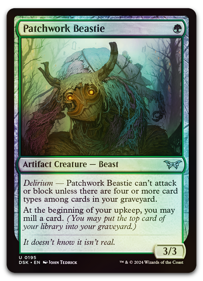 Patchwork Beastie (Duskmourn: House of Horror)