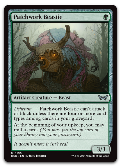 Patchwork Beastie (Duskmourn: House of Horror)