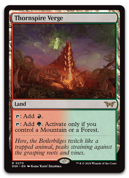 Thornspire Verge (Duskmourn: House of Horror)