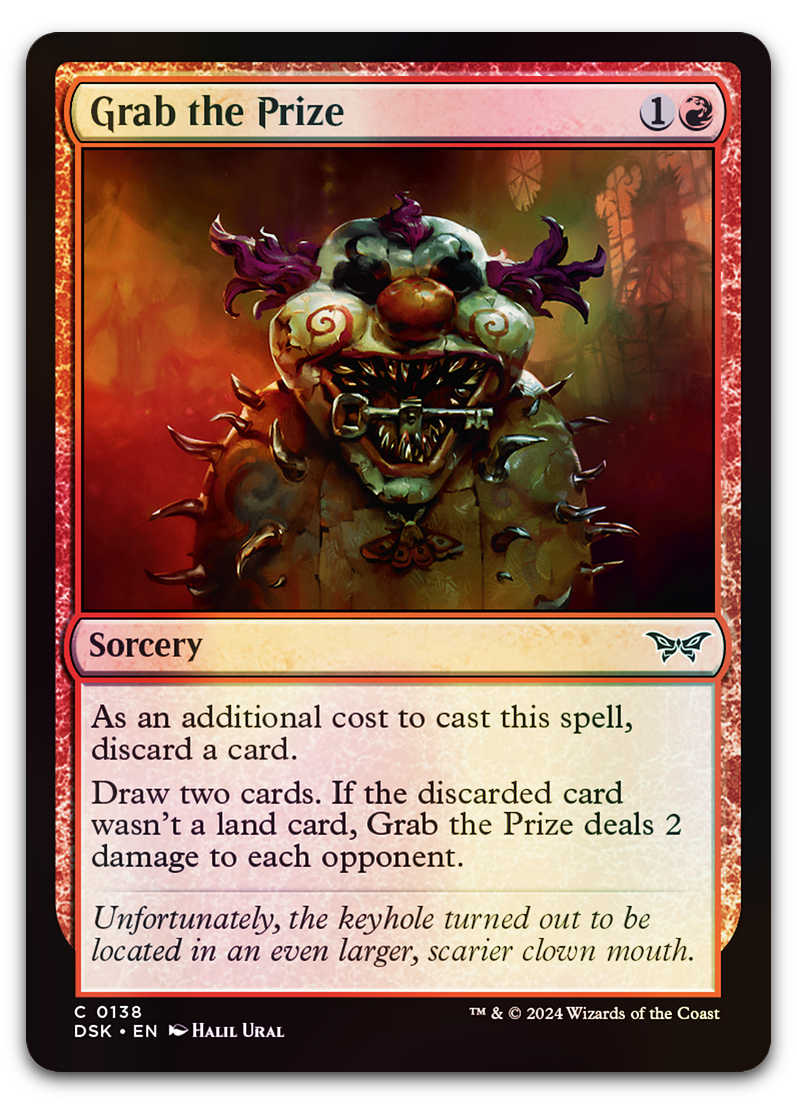 Grab the Prize (Duskmourn: House of Horror)