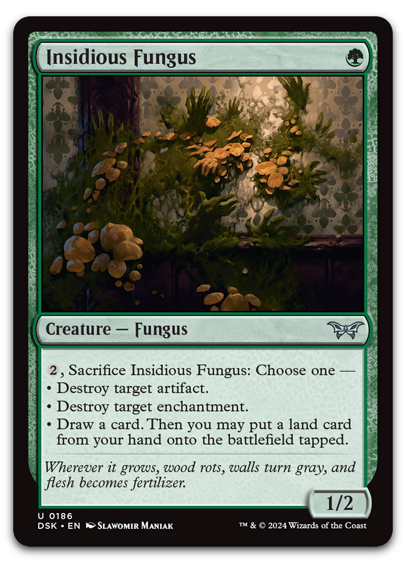 Insidious Fungus (Duskmourn: House of Horror)