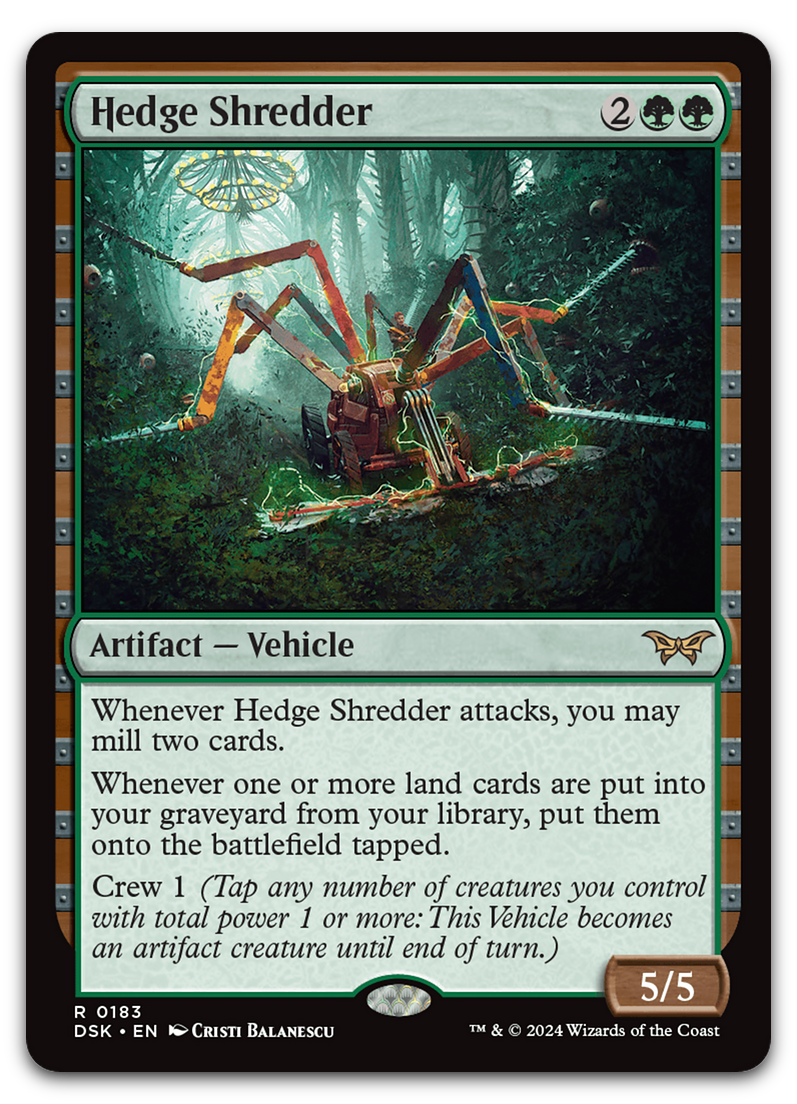 Hedge Shredder (Duskmourn: House of Horror)