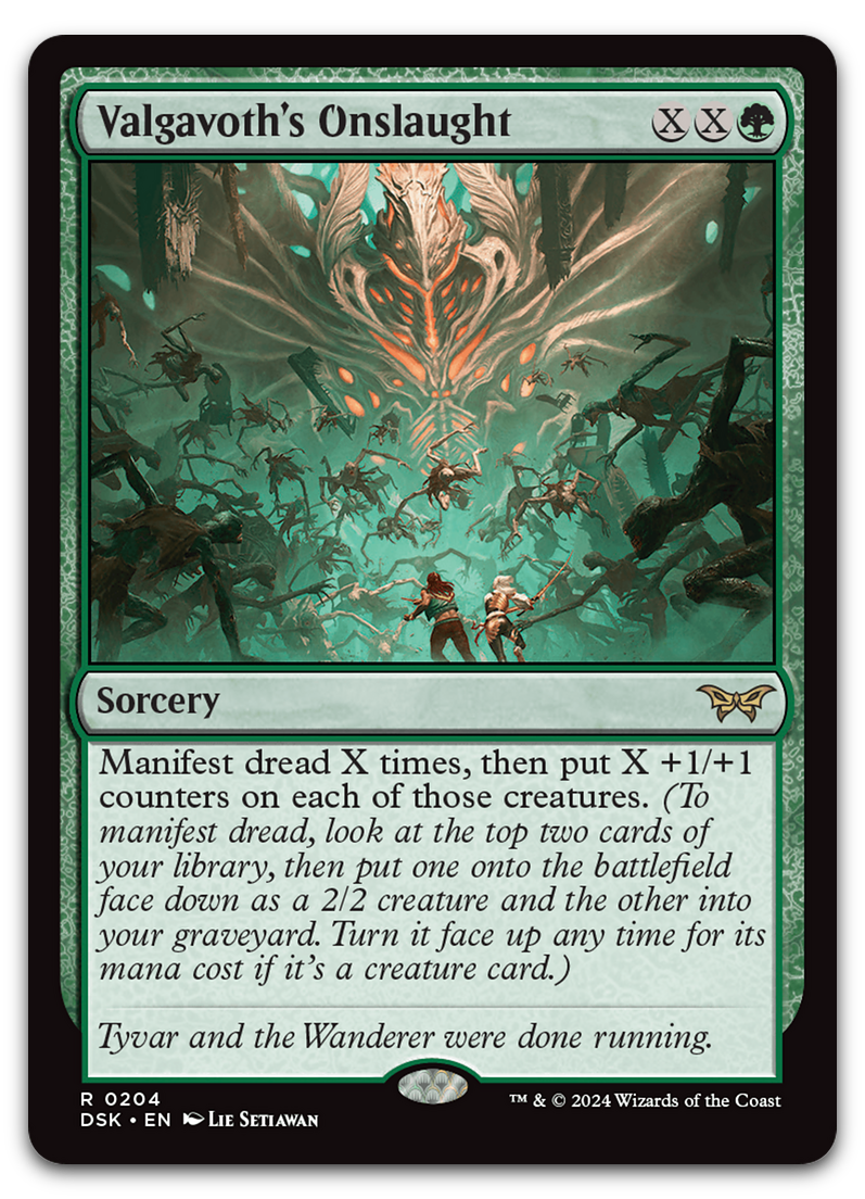 Valgavoth's Onslaught (Duskmourn: House of Horror)