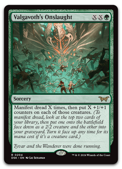 Valgavoth's Onslaught (Duskmourn: House of Horror)