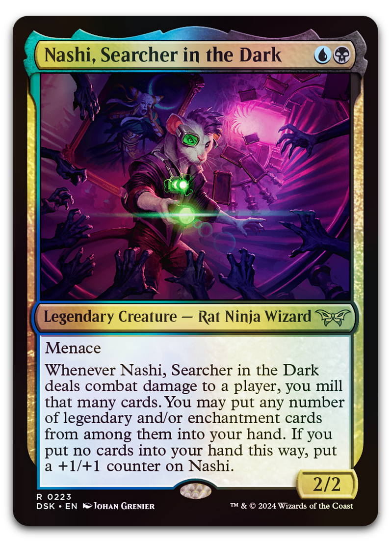 Nashi, Searcher in the Dark (Duskmourn: House of Horror)