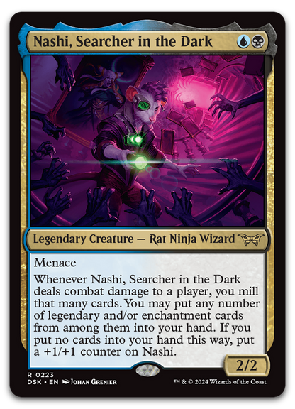 Nashi, Searcher in the Dark (Duskmourn: House of Horror)