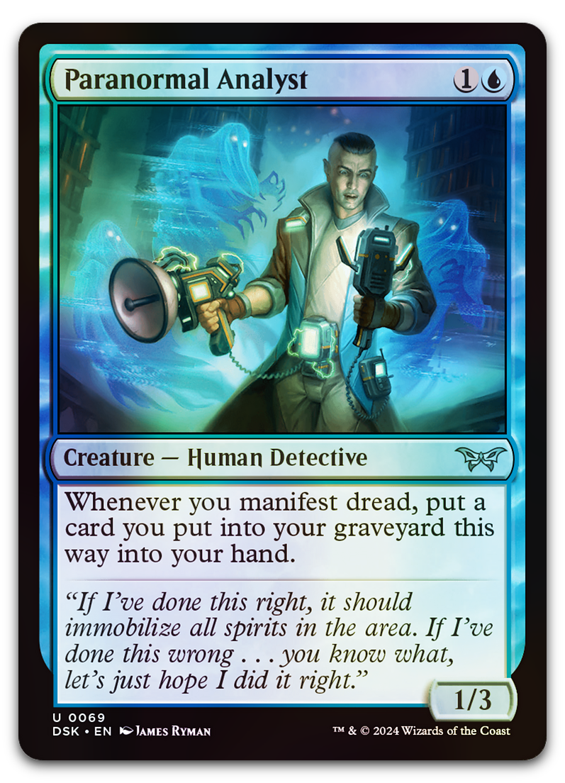 Paranormal Analyst (Duskmourn: House of Horror)