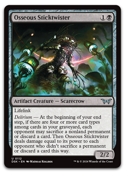 Osseous Sticktwister (Duskmourn: House of Horror)