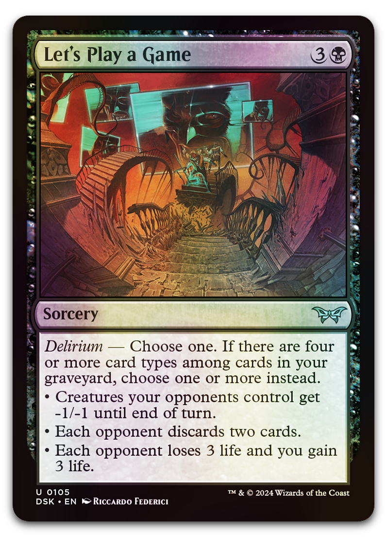 Let's Play a Game (Duskmourn: House of Horror)