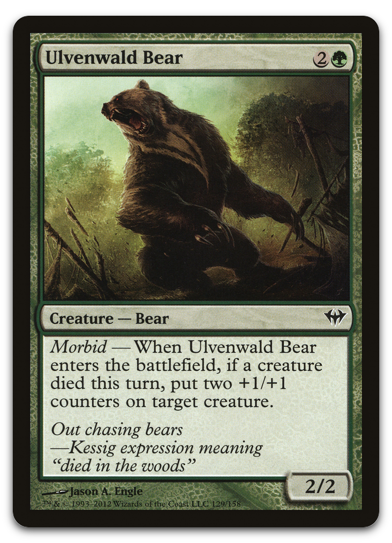 Ulvenwald Bear (Dark Ascension)