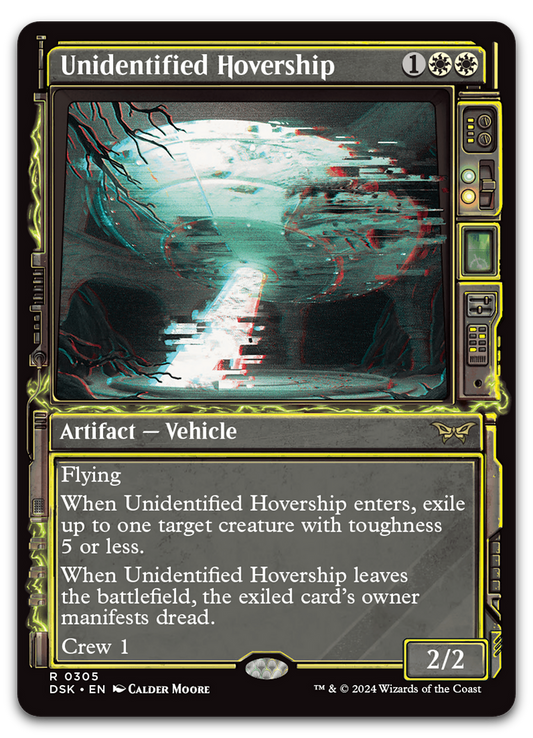 Unidentified Hovership (Showcase) (Duskmourn: House of Horror)