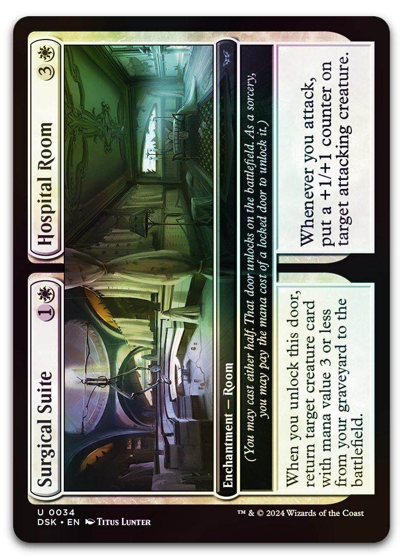 Surgical Suite // Hospital Room (Duskmourn: House of Horror)