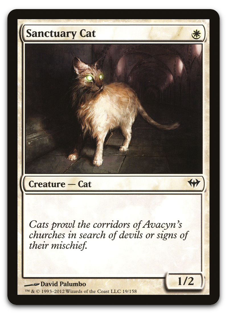 Sanctuary Cat (Dark Ascension)