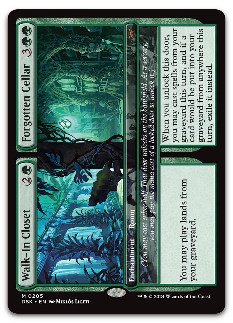 Walk-In Closet // Forgotten Cellar (Duskmourn: House of Horror)