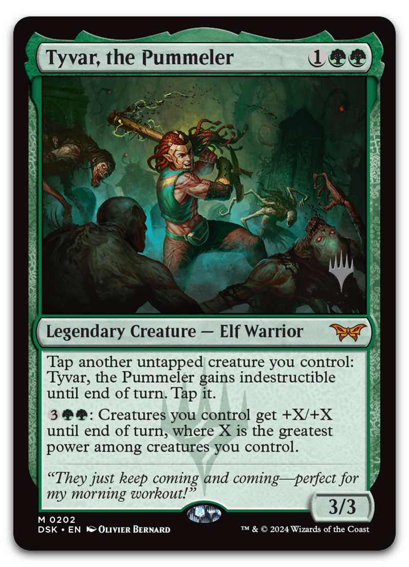 Tyvar, the Pummeler (Promo Pack: Duskmourn: House of Horror)