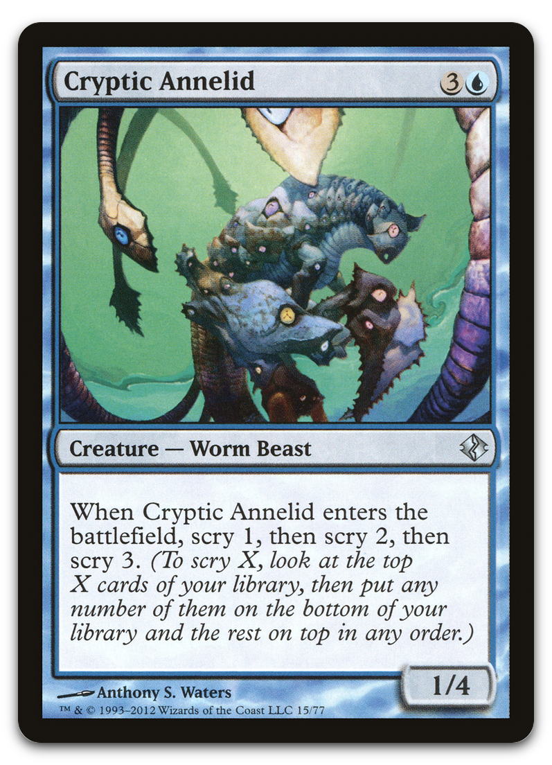 Cryptic Annelid (Duel Decks: Venser vs. Koth)
