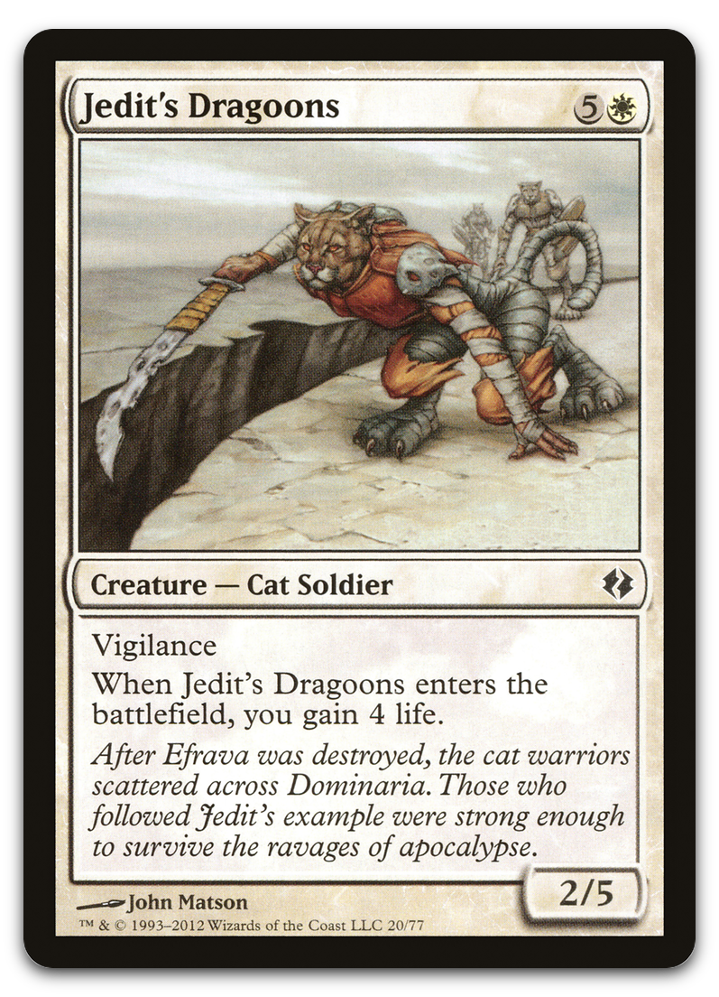Jedit's Dragoons (Duel Decks: Venser vs. Koth)