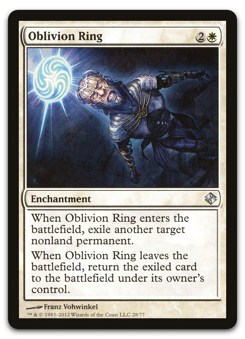 Oblivion Ring (Duel Decks: Venser vs. Koth)
