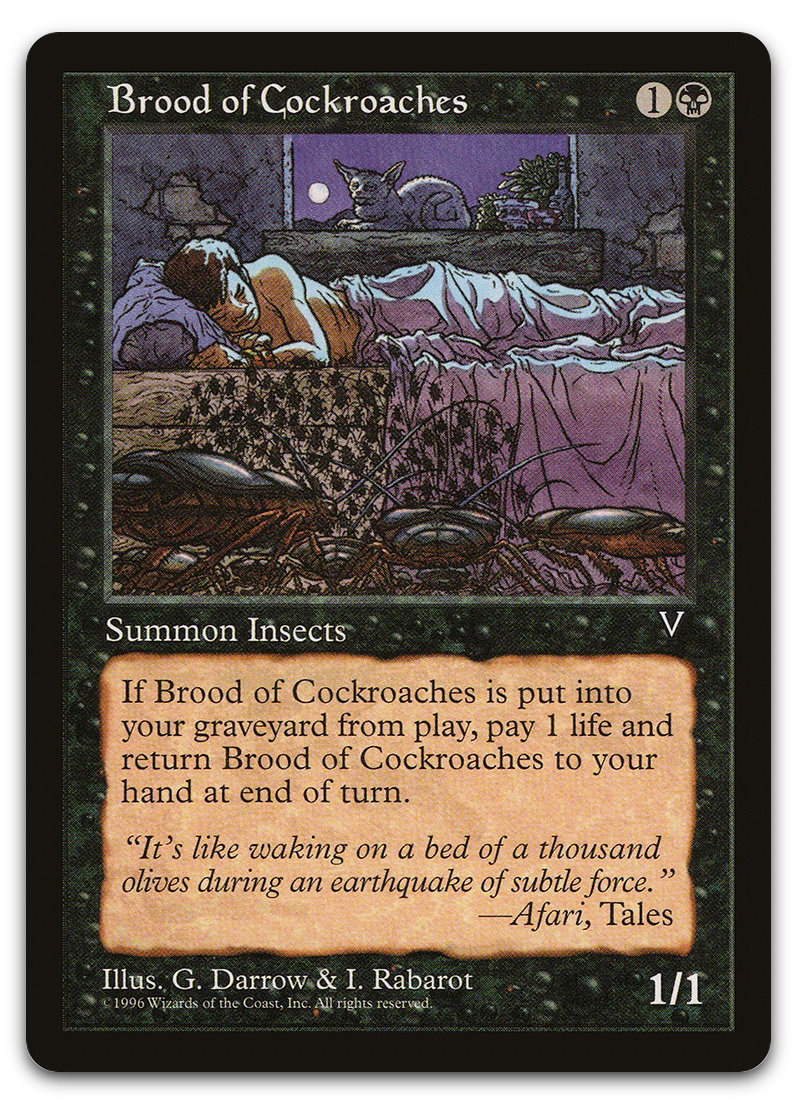 Brood of Cockroaches (Visions)