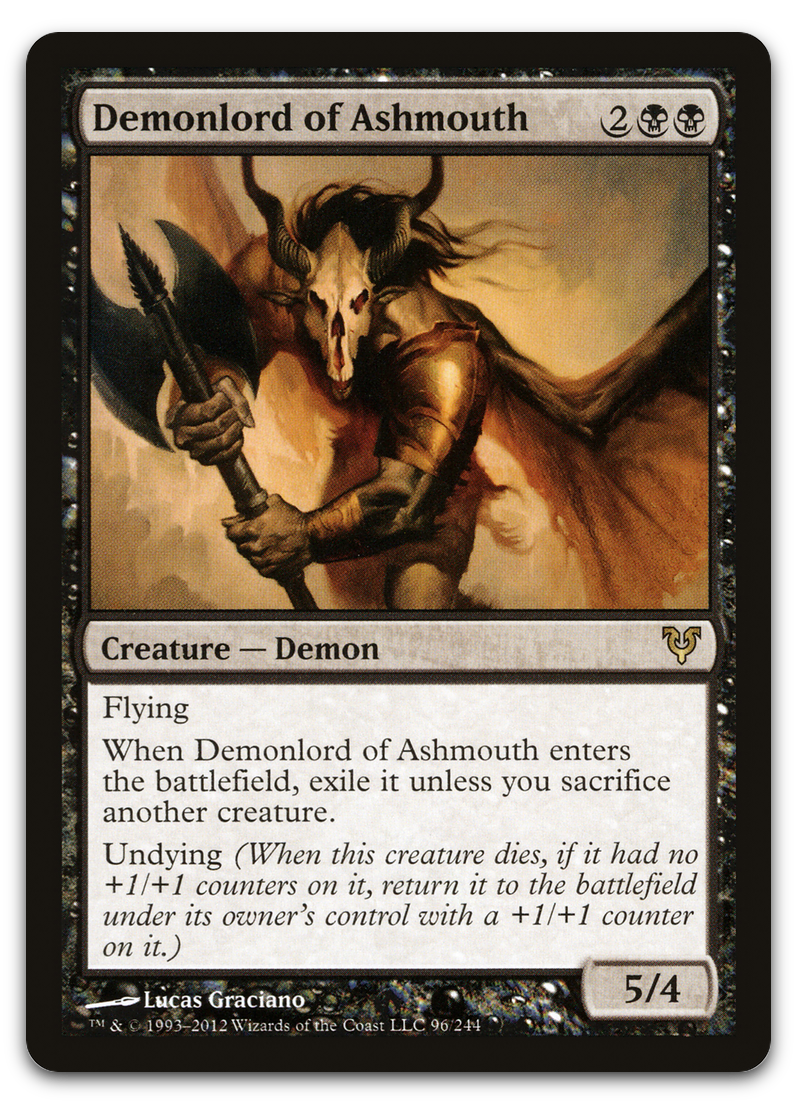 Demonlord of Ashmouth (Avacyn Restored)